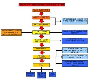 Criminal System Flow Chart